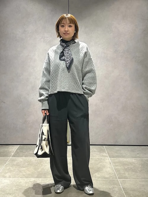 手洗い可能〉両面起毛 ポケット デザイン ドロスト パンツ（その他