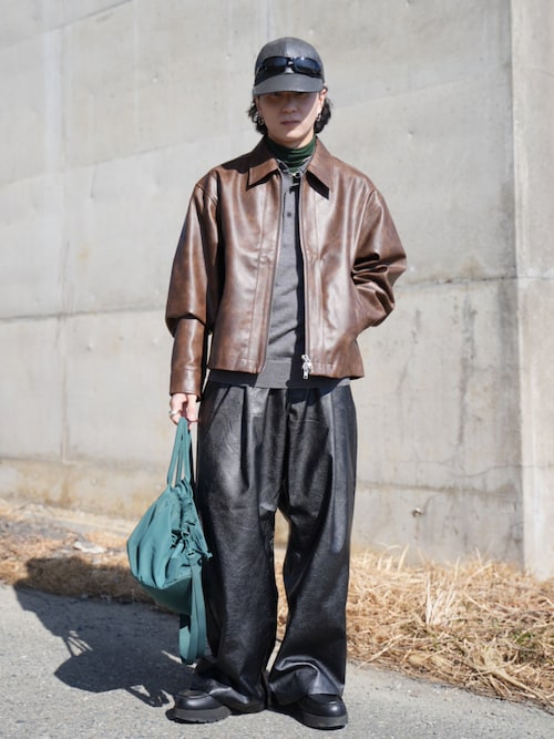 セール】Seam line zip blouson / シームラインジップブルゾン