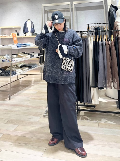 セール】3ゲージ手描きライクプルオーバー 137515（ニット/セーター