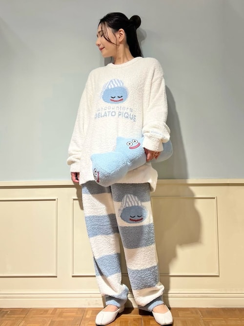 ドラゴンクエスト】【メンズ】ベビモコプルオーバー&ボーダーロング