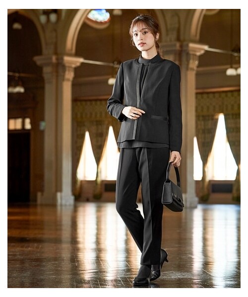 nissen（ニッセン）の「【喪服・礼服】洗える防しわストレッチ