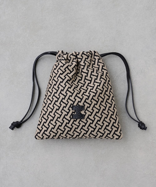 IACUCCI（イアクッチ）の「モノグランマ ポーチ JACQUARD/RUGA