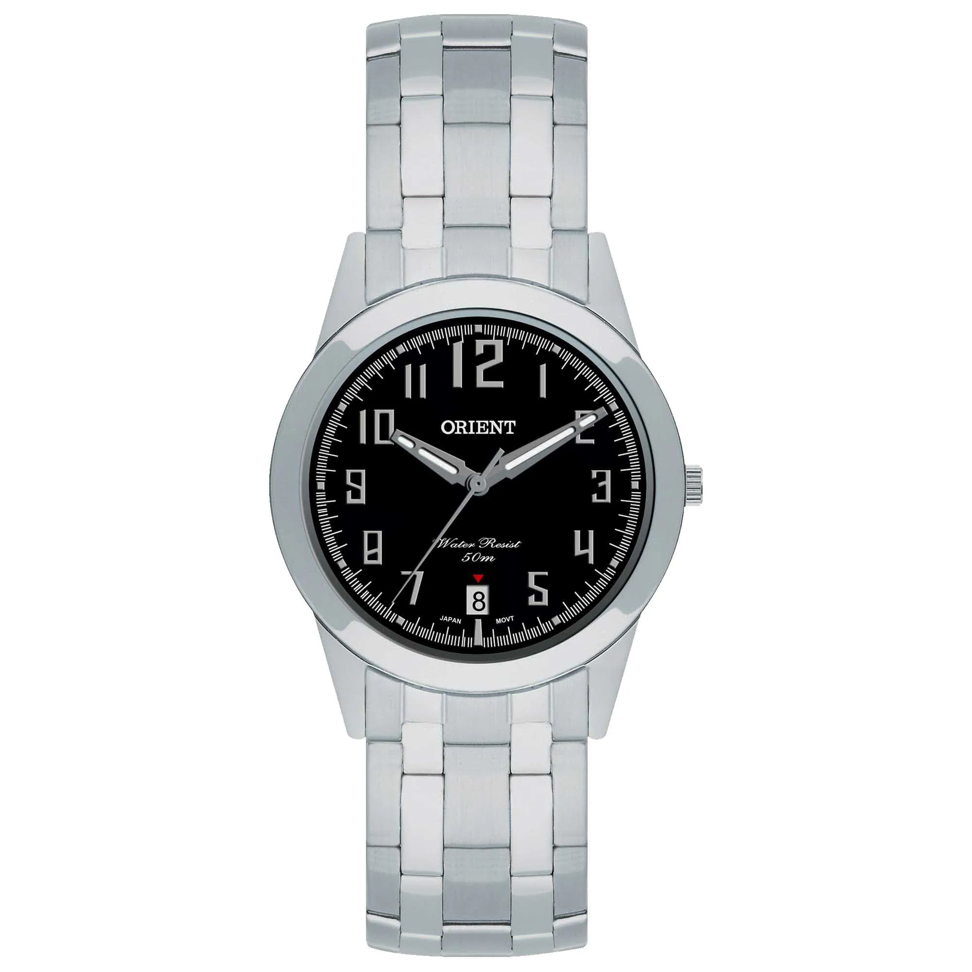 Relógio Orient Classic Masculino Prata - MBSS1275 P2SX - Ivan