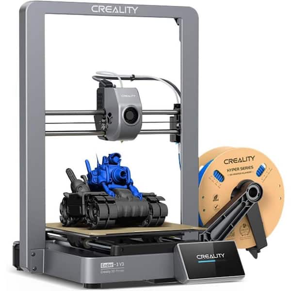 Lukyamzn Ender 3 V3 3D Printer with 600mm/s Printing Speed Core XZ