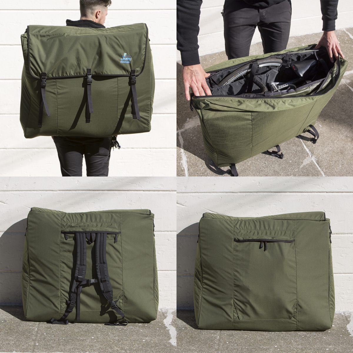 Jandd for Mash: Bicycle Travel Bag | The Radavist | A group of