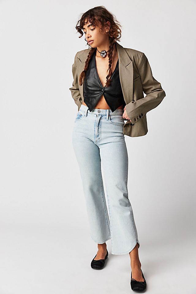 MOTHER The Rambler Zip Matinee Ankle Jeans | Free People