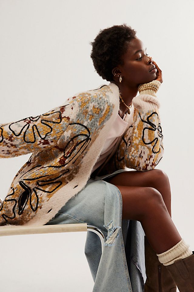 Alexis Floral Cardi | Free People