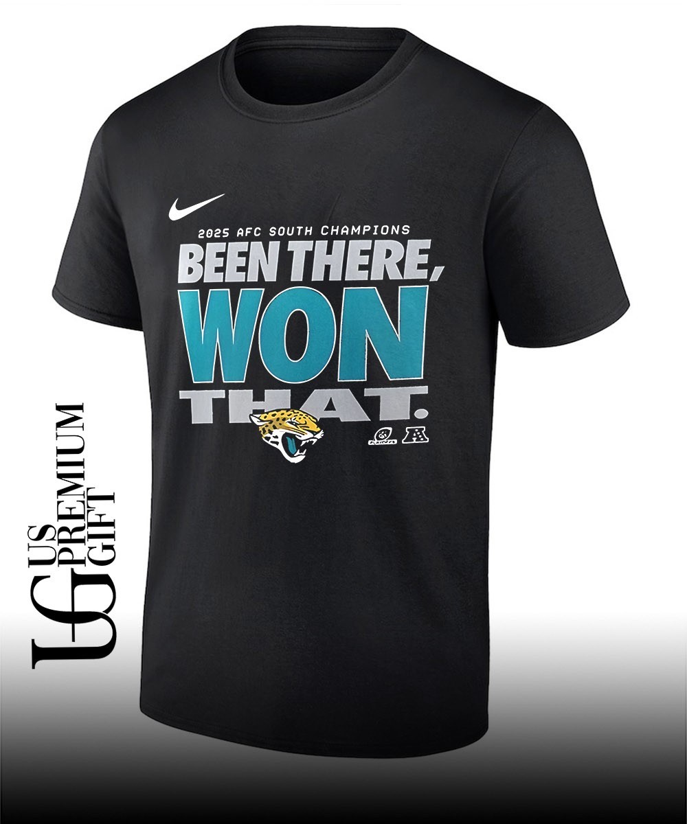 Been There Won That Jacksonville Jaguars AFC South Champion 2025