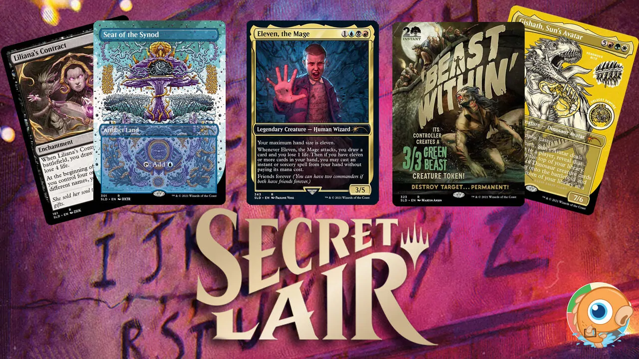 Secret Lair Spoilers — Stranger Things, October Superdrop