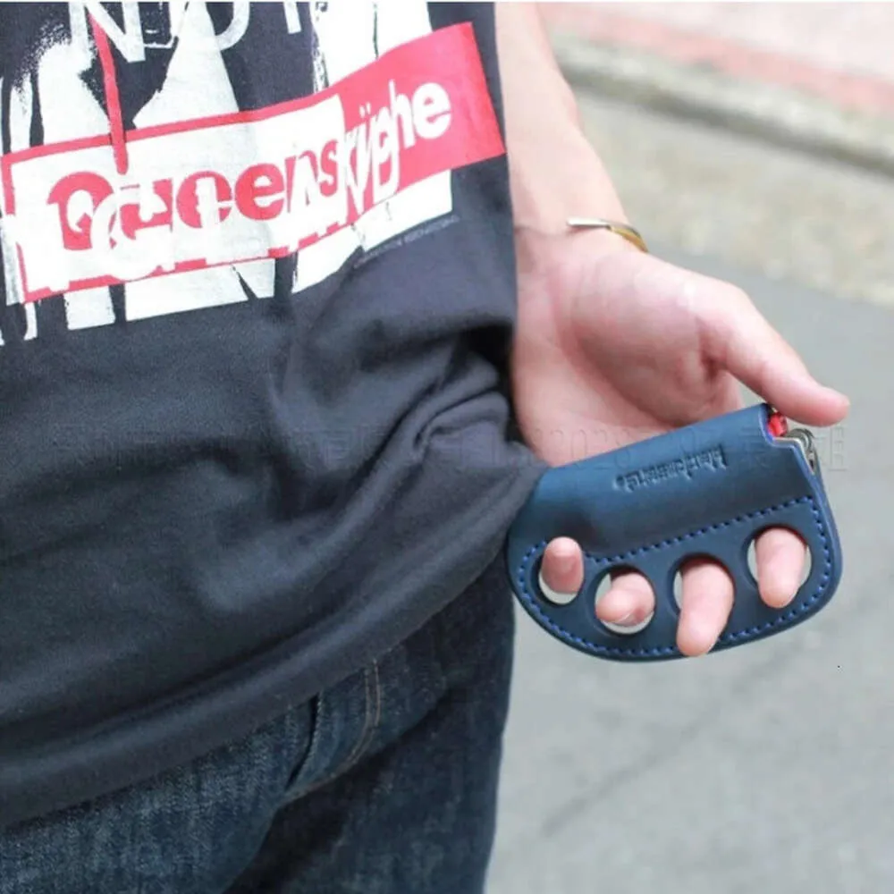 Blackmeans Lighter Leather Case - Rugged Outdoor Camping Igniter