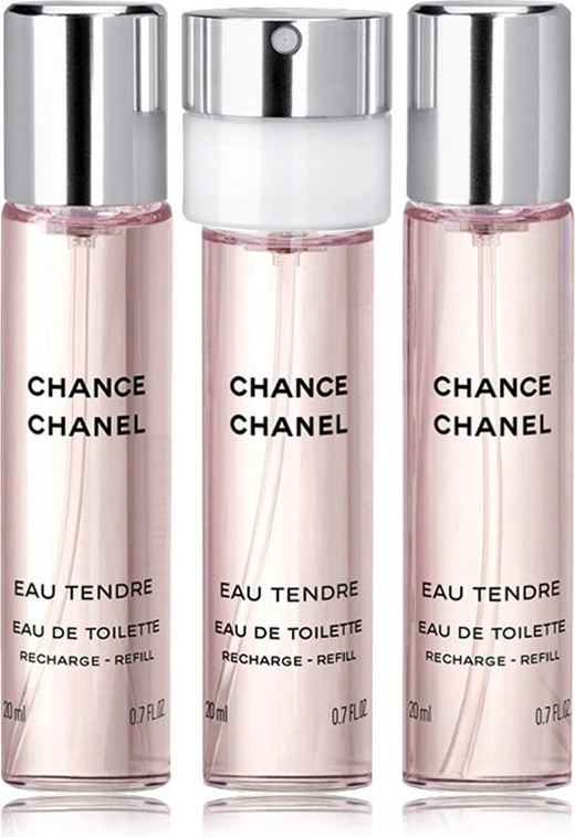 Chanel Chance Eau Tendre toaletní voda dámská 3 x 20 ml náplň od 2