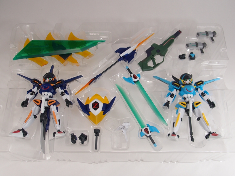 ダンボール戦機W LBX Zモード LBX イカロス・ゼロ&イカロス・フォース