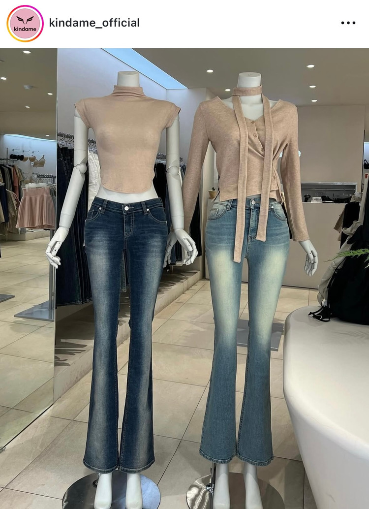 韓国で話題の美脚デニム【kindame カインダミ】って？｜＠BAILA（バイラ）