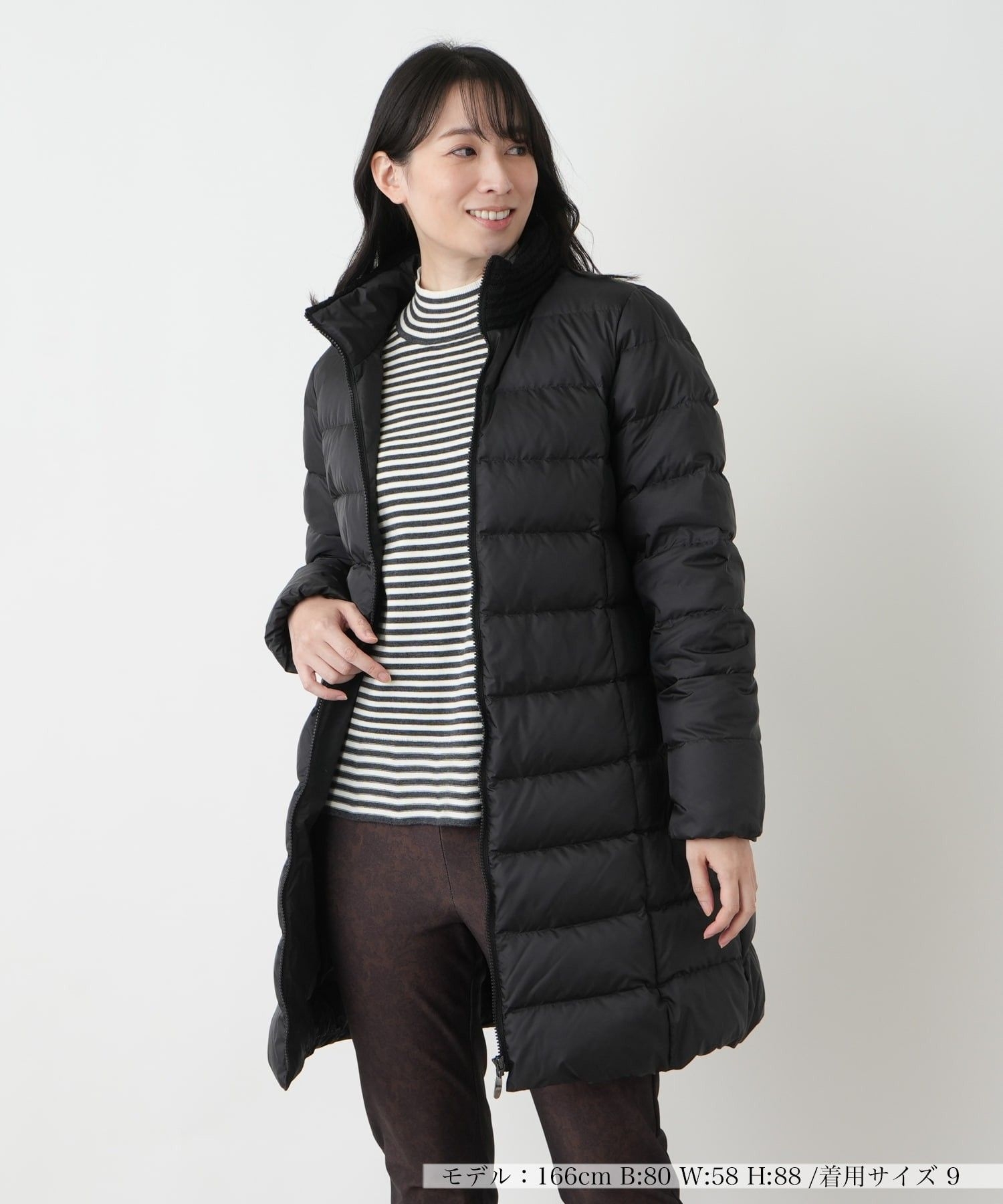 スタンドカラーダウンコート|レリアン | レリアン公式オンラインストア