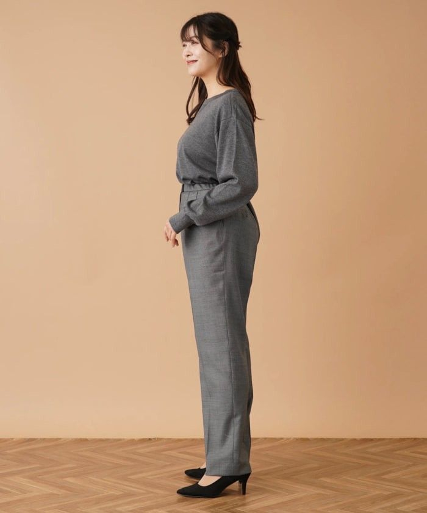 センタープレスパンツ【LORO PIANA】|レリアン プラスハウス