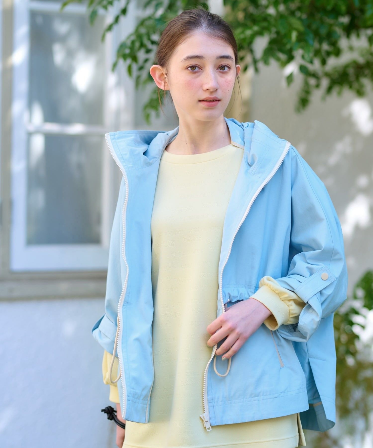 ジップアップブルゾン|キャラ・オ・クルス | レリアン公式オンラインストア