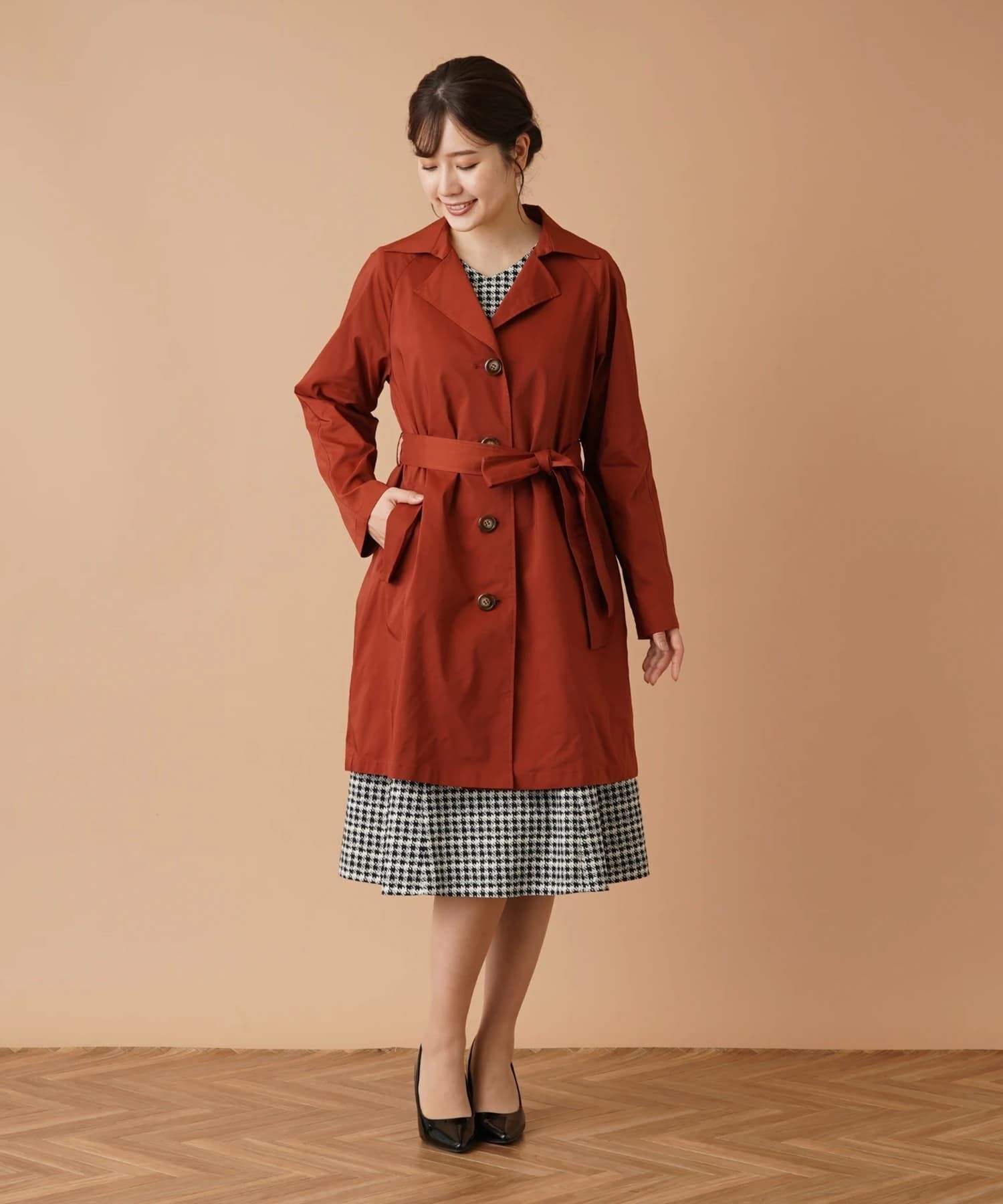 ミディ丈トレンチコート|レリアン | レリアン公式オンラインストア