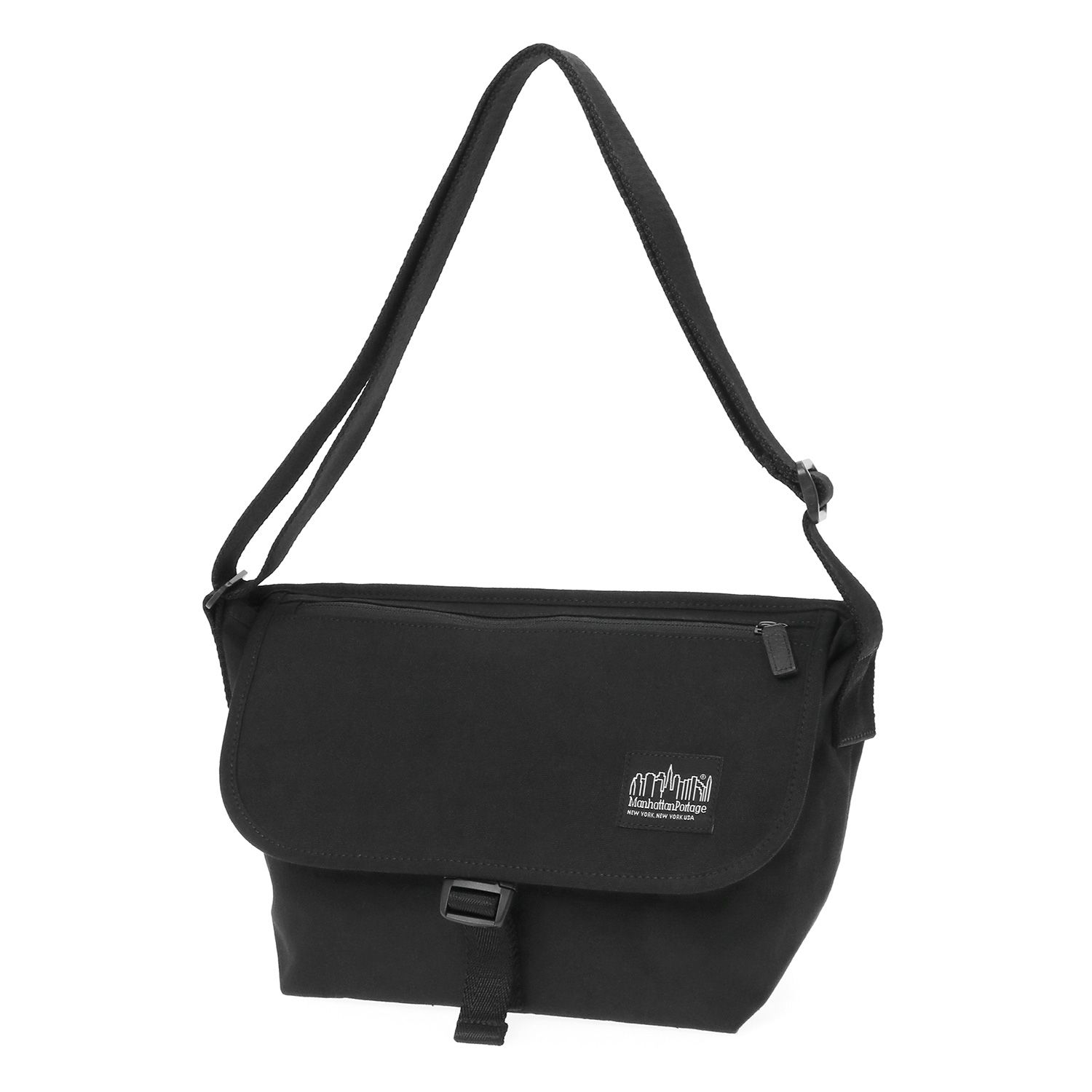 STANDARD MESSENGER BAG (XS) CANVAS LIGHT | Manhattan Portage BLACK