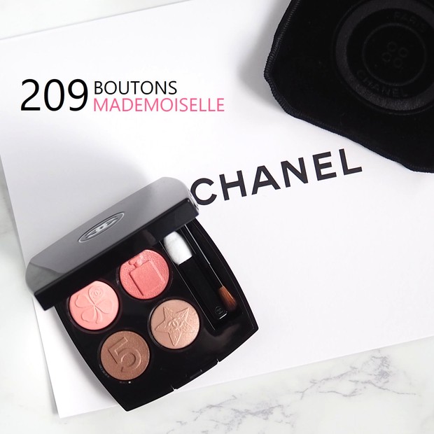 秋コスメ】8/22発売シャネル限定アイシャドウ「レ キャトル オンブル