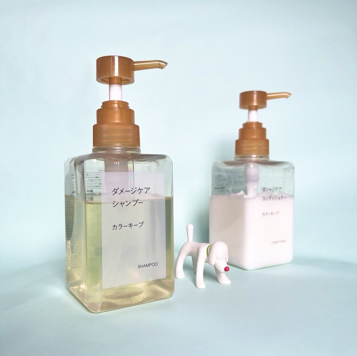 無印良品】のダメージケアシャンプー＆コンディショナー【カラーキープ