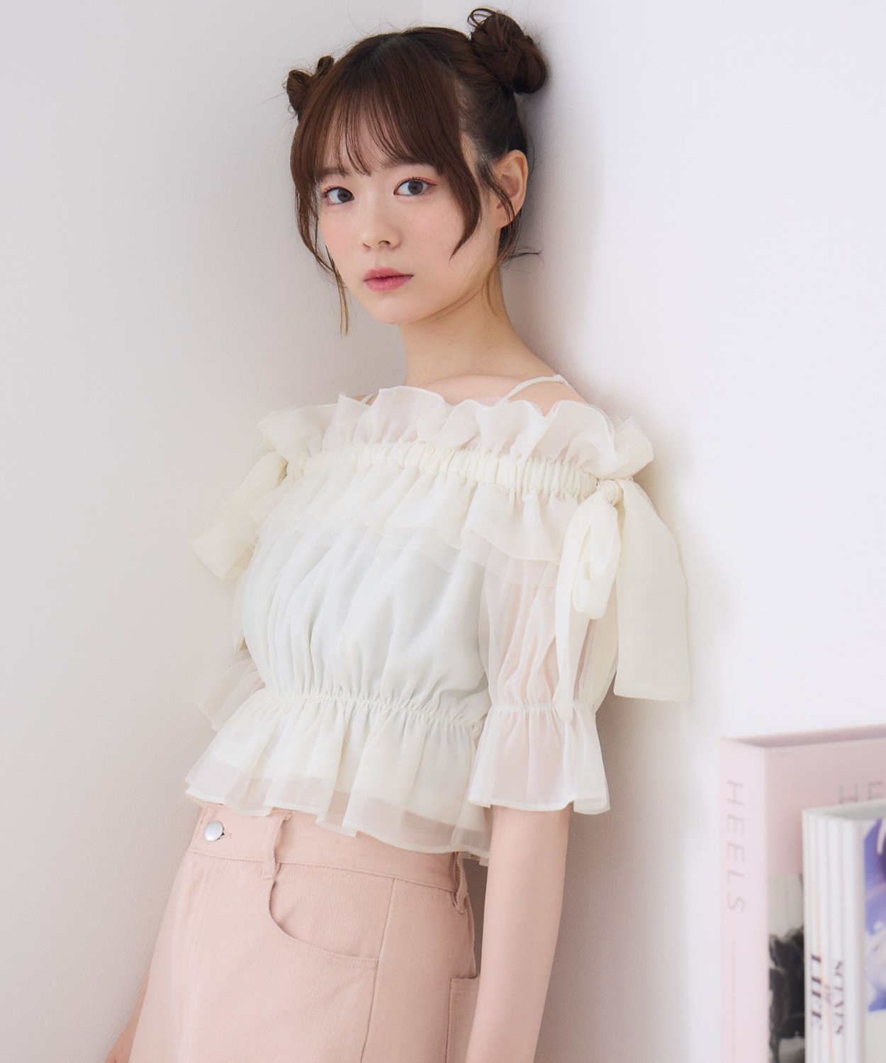 サイドリボンオフショルBL|ems excite | RETRO GIRL ONLINE STORE