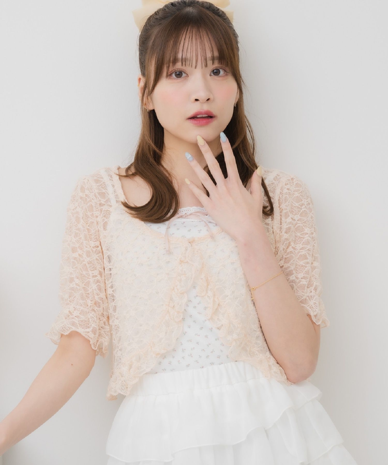 セットアイテム】レースボレロキャミSET|ems excite | RETRO GIRL