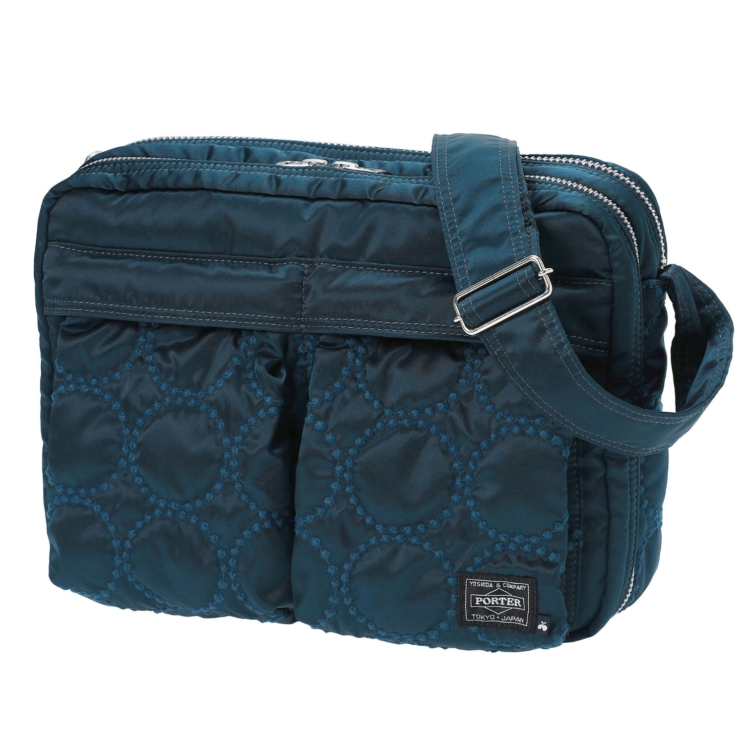 mina perhonen x PORTER(ミナ ペルホネン x ポーター) SHOULDER BAG(L