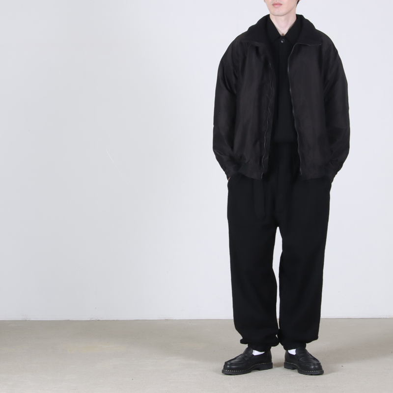 COMOLI (コモリ) コットンシルク トラックジャケット