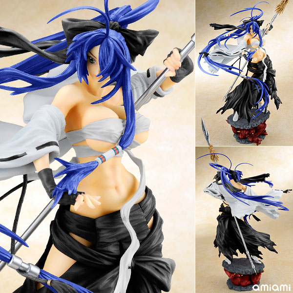 一騎当千 関羽雲長 黒 巫女Ver. 完成品フィギュア