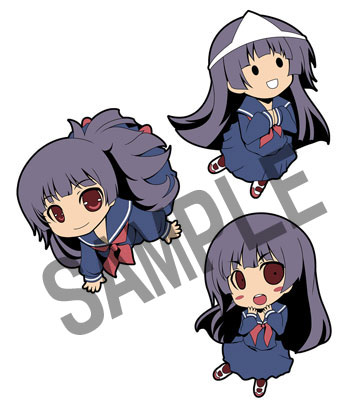 黄昏乙女×アムネジア 夕子さん憑依ラバーストラップ 3種セット