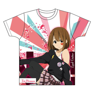 けいおん！ 全面フルカラープリントTシャツ 唯 L[TBSテレビ]《在庫切れ》