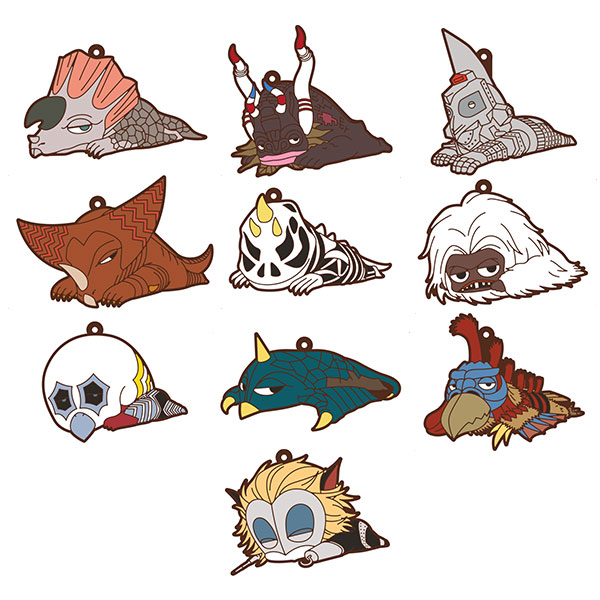 ウルトラ怪獣 だる～んラバーストラップコレクション 第2弾 10個入り