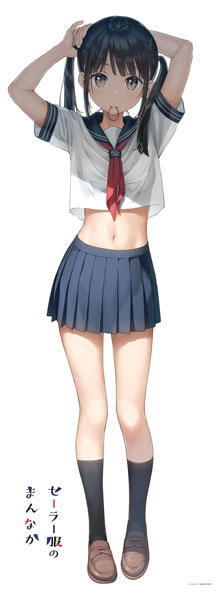 GAKAKUコレクション「セーラー服のまんなか」等身大タペストリー