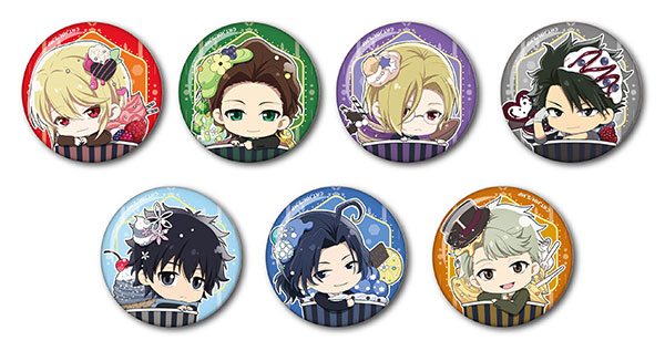 憂国のモリアーティ かっぷいん！ トレーディング缶バッジ 7個入りBOX