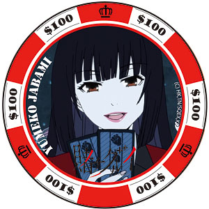 賭ケグルイ 缶バッジ(チップver.) 皇伊月[Little Monsters]《在庫切れ》