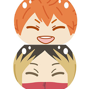 アニメ「ハイキュー！！」 おまんじゅうにぎにぎマスコット3 B 8個入り