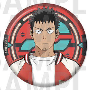 アニメ『怪獣8号』メタリック缶バッジ -怪獣スカジャン- 鳴海弦