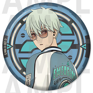 アニメ『怪獣8号』メタリック缶バッジ -怪獣スカジャン- 鳴海弦