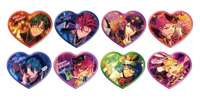 あんスタ！』ハートカンバッジβvol.1〜vol.5がアニメイトオンラインに