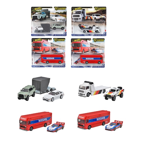 FLF56-987D ホットウィール チームトランスポート アソート お一人さま