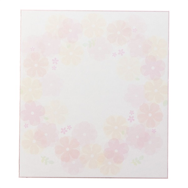 カラー色紙 シール付 半透明 花柄 | イオンスタイルオンライン 衣料品