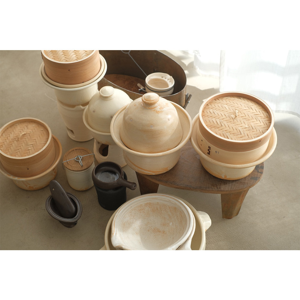 市川孝日本陶藝家手作陶瓷煮茶器土鍋大號密封茶道工具