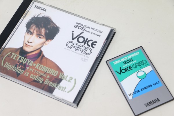 YAMAHA RCD2000 TETSUYA*KOMURO Vol.2 VOICE CARD EOS YS100/200/B200