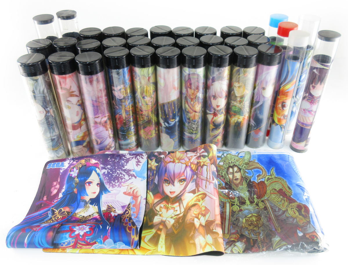 三国志大戦 まとめ売り スリーブ プレイマット ストレージ カードなど