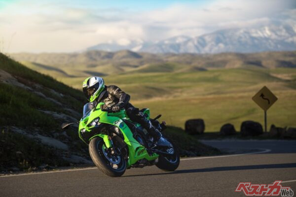 新カラー＆機能追加！ カワサキ「Ninja ZX‑6R」2026年モデルが9月発売
