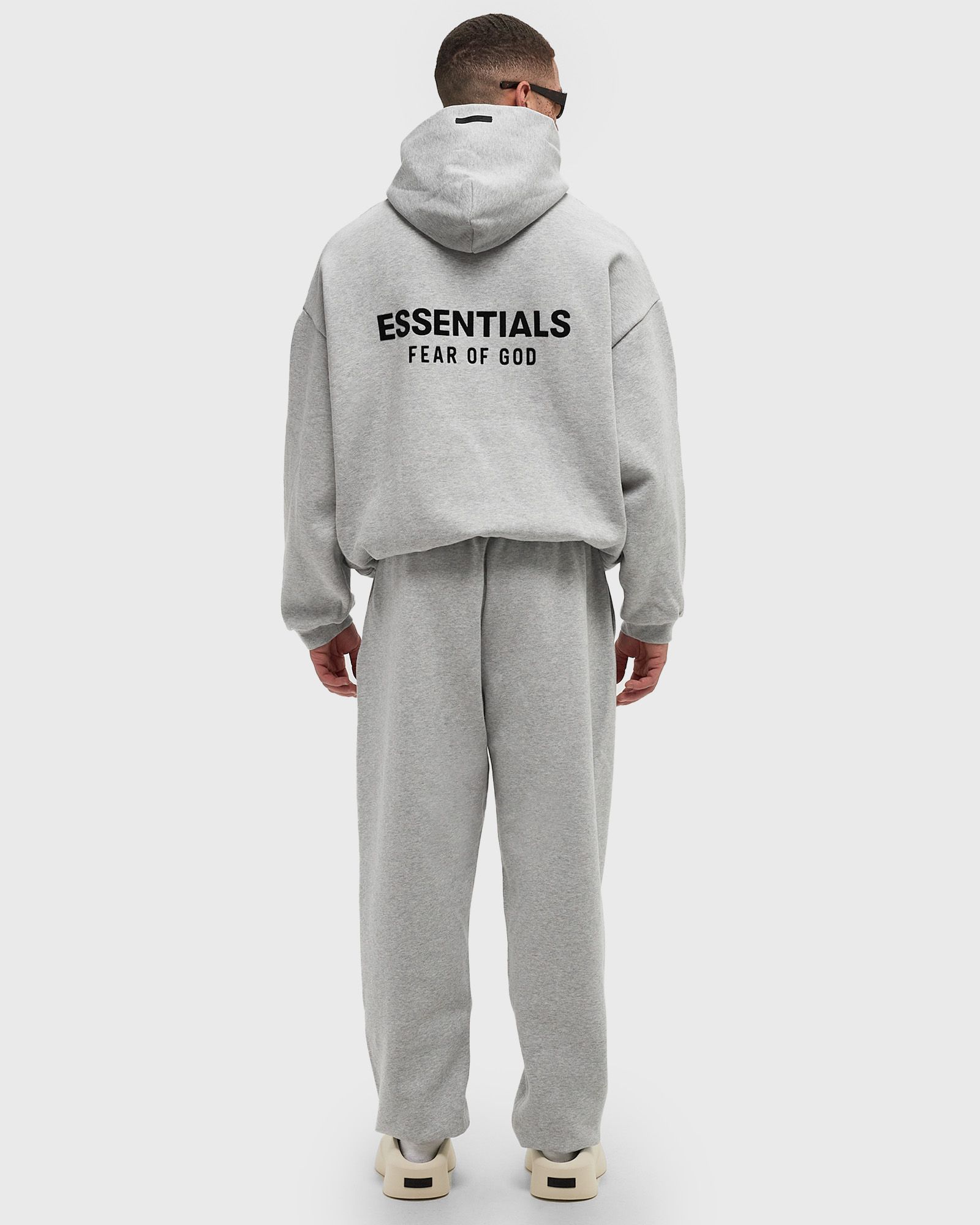 Fear of God Essentials FLEECE HOODIE Grey | BSTN Store