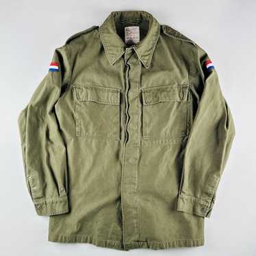 80s dutch military jacket - Gem