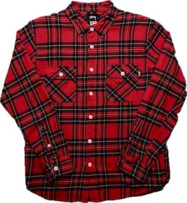 Stussy s/s button shirt - Gem