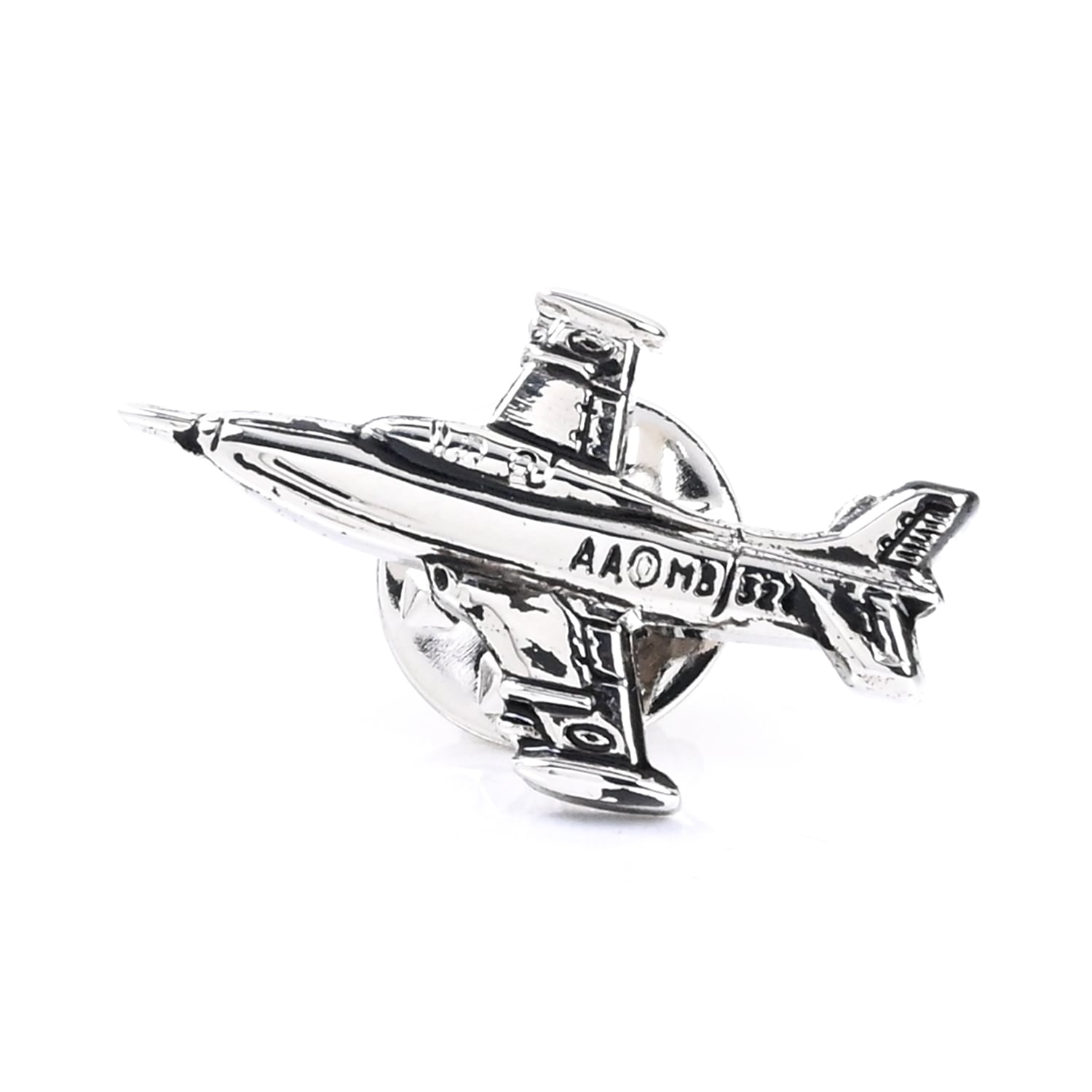 モンアート MONART ラペルピン メンズ ピンズ型 ピンバッジ 飛行機