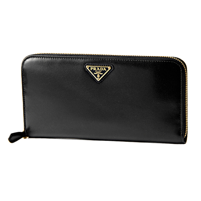 プラダ PRADA 財布 1ML506 309 F0D9A00 BOX CALF ボックスカーフレザー